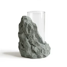  Petra: Doğanın Ham Gücü – Modern Tasarım Vazo