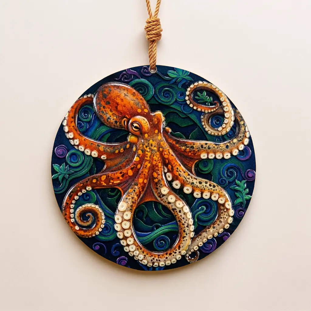 Octo-Natura - Duvar Süsü - Denizin Hafızası